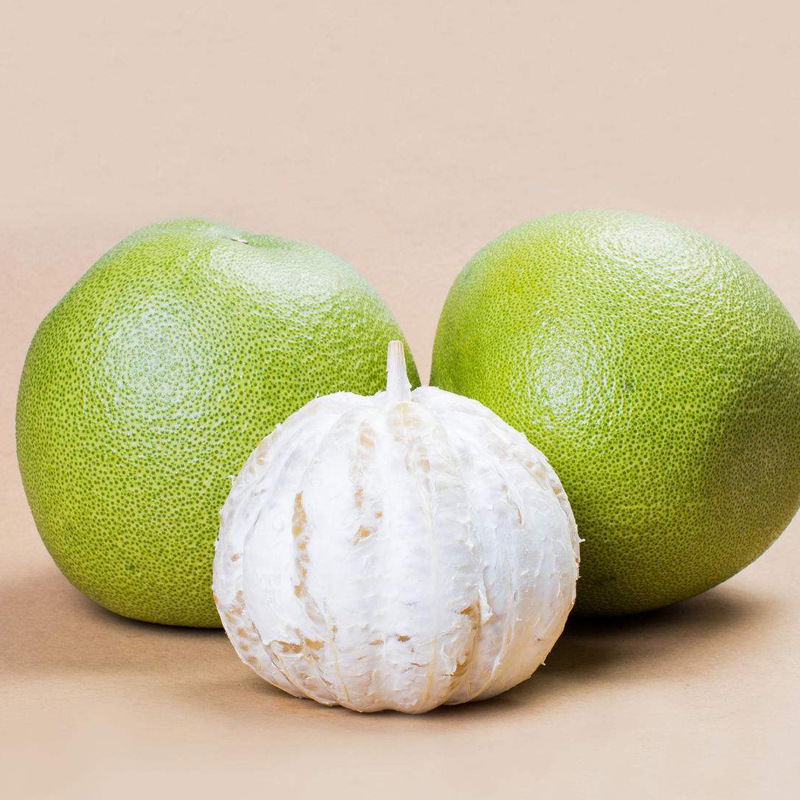 Thai Green Pomelo Ampawa Imported Pomelo Honey Pomelo Green Peel White Heart Pomelo Large Fruit Crisp, Sweet and Juicy