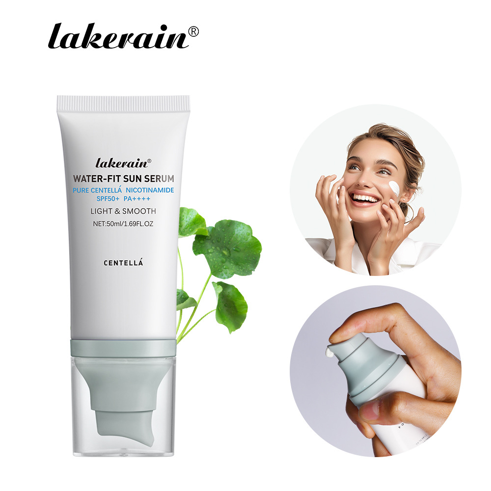 Cross-Border Lakerain Refreshing Protective Cream Centella Asiatica Herbal Protective Moisturizing Light Essence Cream