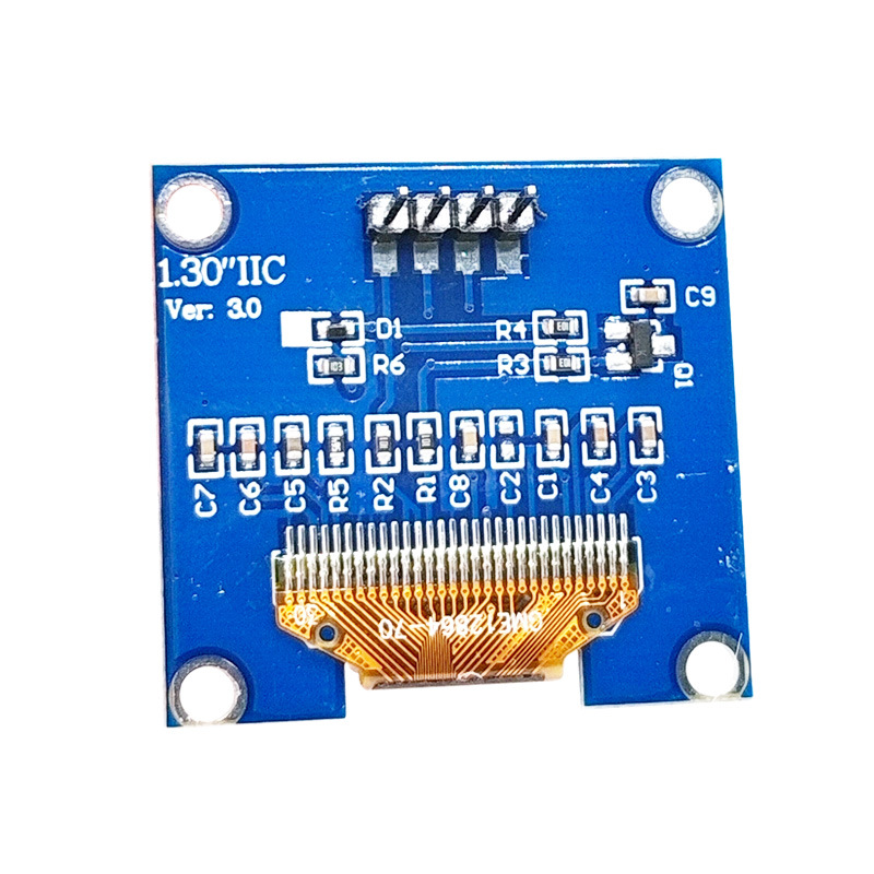 1.3-inch OLED display 12864 module CH1116 compatible with SH1106 IIC communication HD LCD screen
