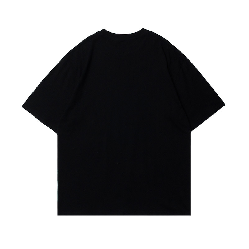 Trendhouseliefoversizehighstreet Trendy Brand Printed Short-Sleeved T-Shirt Base Layer Versatile