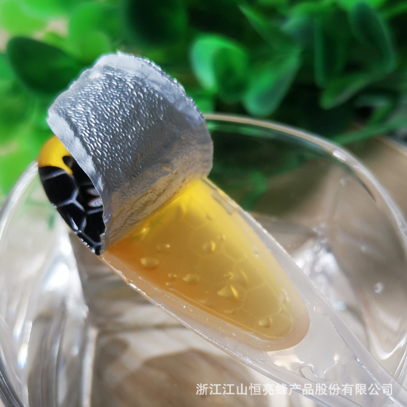 Honey Wholesale Source Manufacturer Spoon Honey Spoon-Shaped Honey Small Package Honey Portable Honey Packed with Hundred Flower Honey