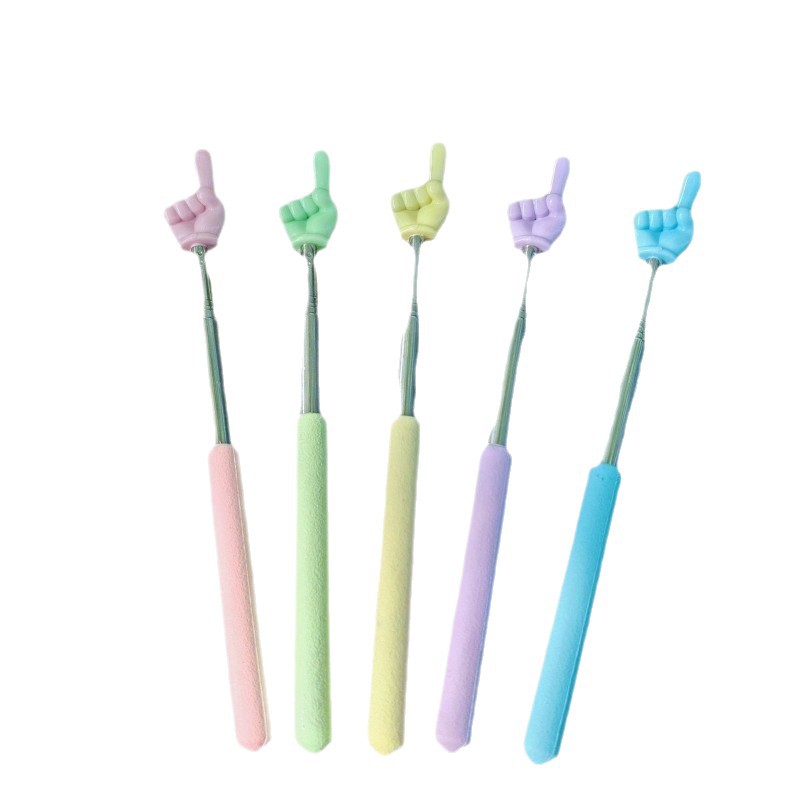 Telescopic Finger Reading Stick Reading Finger Reading Stick Finger Stick Reading Pointer Baton Teacher Teaching Stick Wholesale