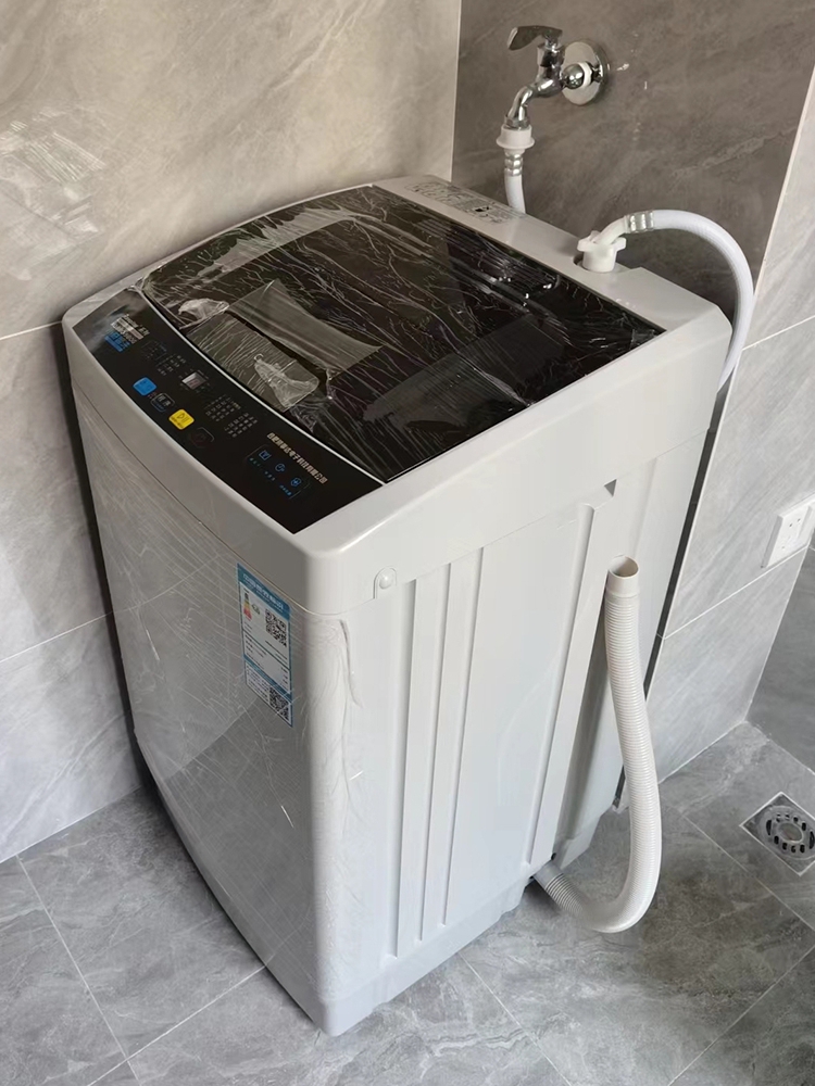 Fully Automatic Washing Machine for the Elderly, Large Font Buttons, One-Click Washing and Removal, Small and Simple, Suitable for Rental Housing
