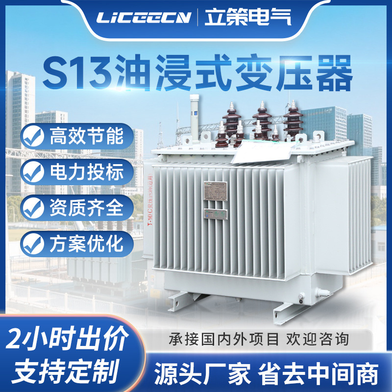 Производитель высоковольтного силового трансформатора S13, масляный трансформатор 10Kv 250 630KVA S11