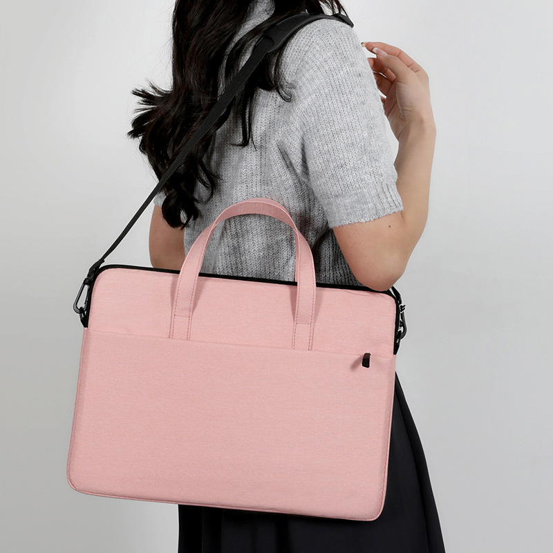 Portable Laptop Bag 14inch 15.6inch Ultra-Thin Liner Bag with Customizable Logo, Exhibition Conference Briefcase