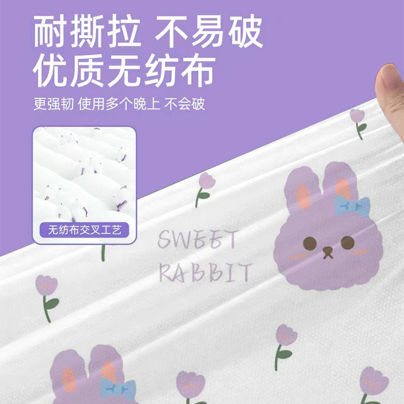 Disposable Thickened Travel Hotel Sheets, Pillowcases and Quilt Covers, Three-Piece Set, Four-Piece Set, Vacuum Packaging