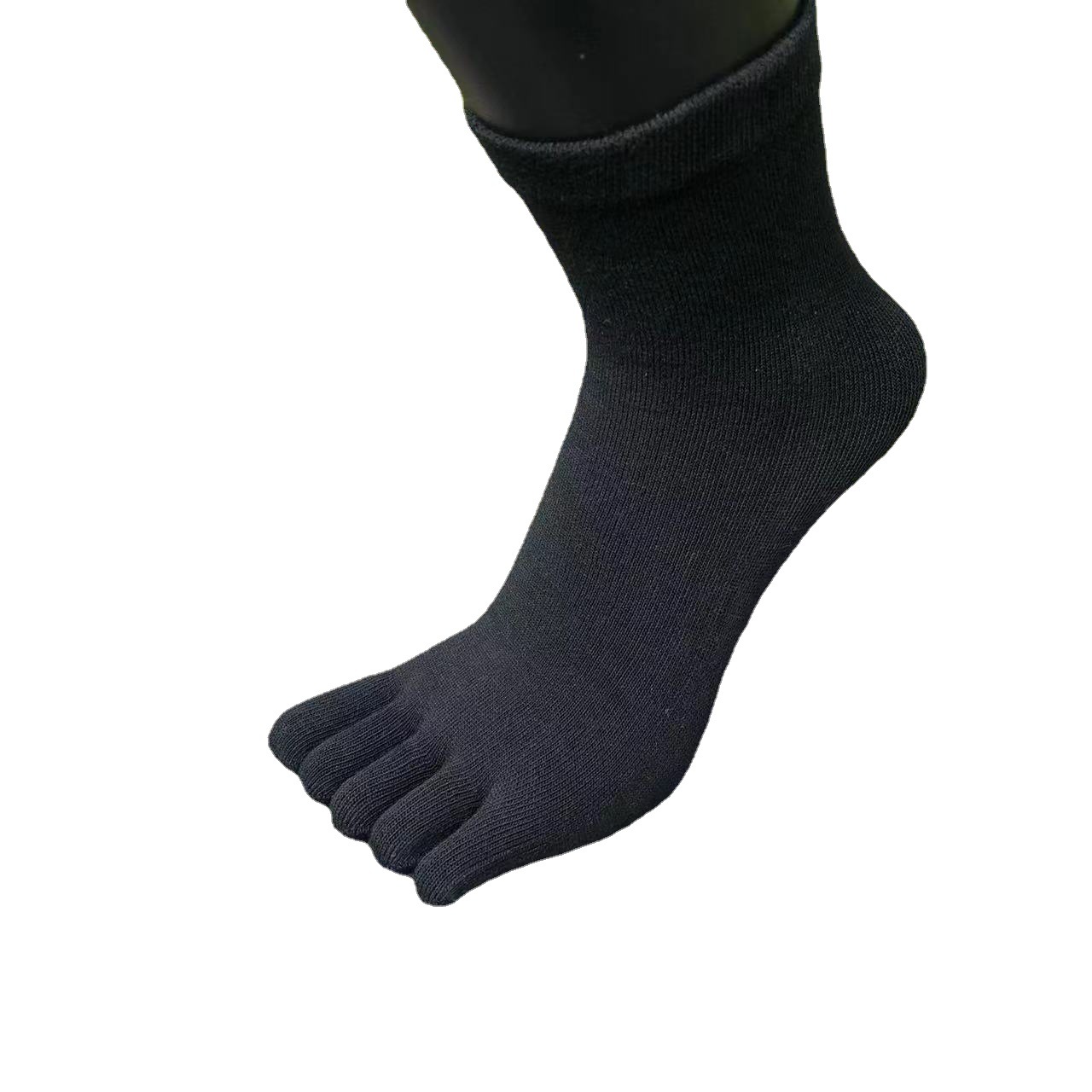 Men's Five-finger Socks Boys Cotton Socks Four Seasons Mid-tube Sports Socks Split-toe Cotton Five-toe Cotton Socks Foreign Trade Four Seasons Deodorant Socks