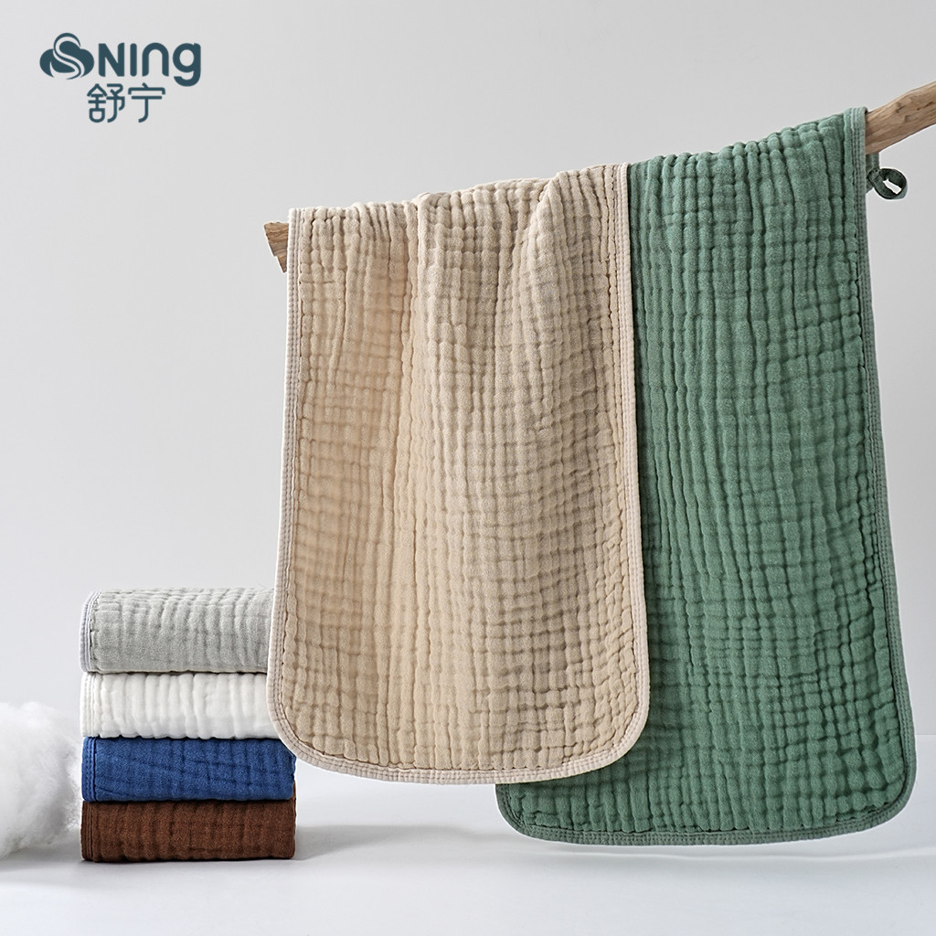 Шестислойное марлевое полотенце, 35*75 см, для мытья лица