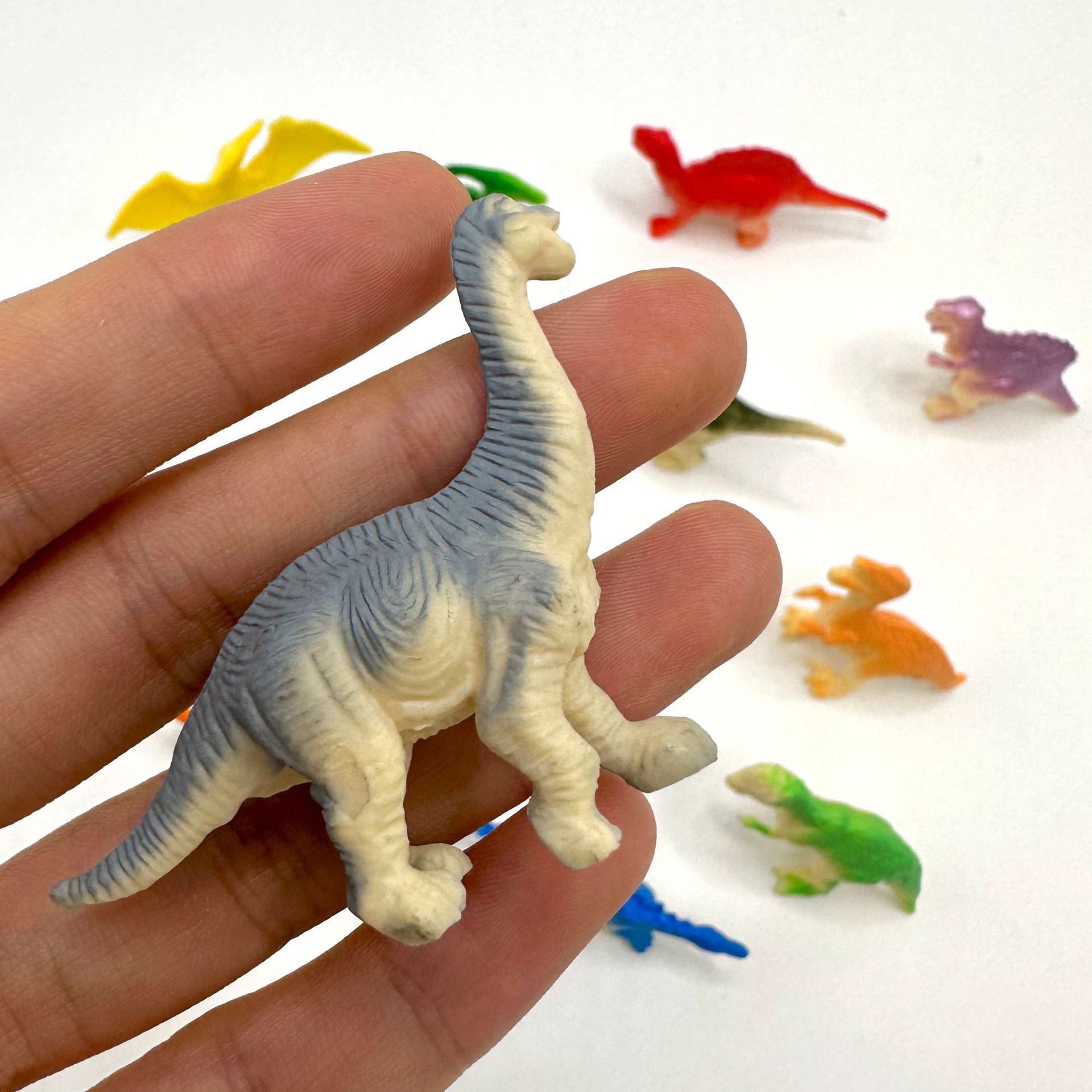 Foreign trade PVC simulation dinosaur toy dinosaur model soft glue dinosaur set Tyrannosaurus Rex pterosaur cartoon wholesale