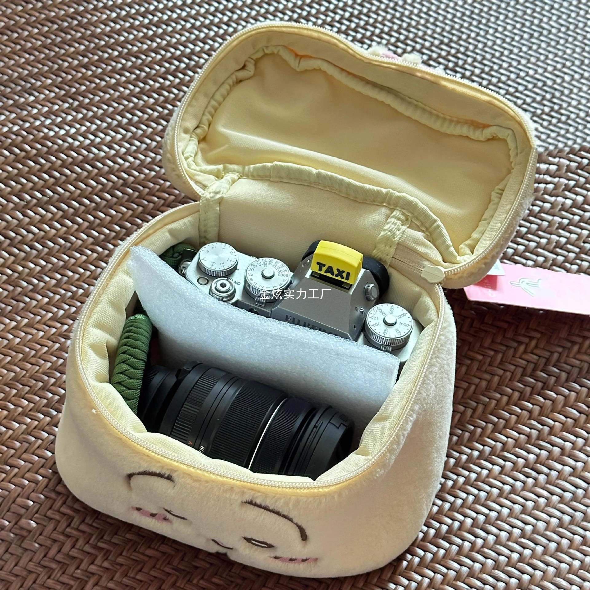 Storage Bag Digital Cute Usachi Plush Portable Cosmetic Bag Large Capacity Polaroid Fuji Mini