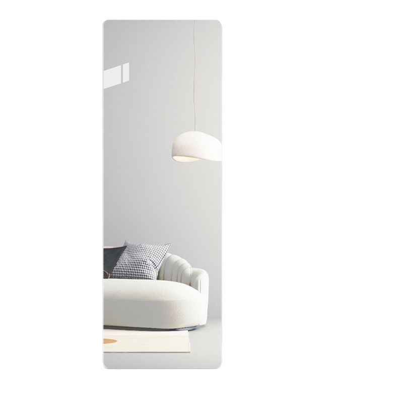 Wall-mounted Soft Mirror Self-adhesive Full-length Mirror Dormitory Fitting Mirror Wall-mounted Dressing Mirror Bathroom Mirror Internet-like Mirror Cosmetic Mirror