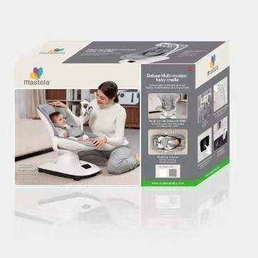 mastela baby electric rocking chair bed baby rocking chair rocking chair coax baby artifact newborn soothing chair cross-border