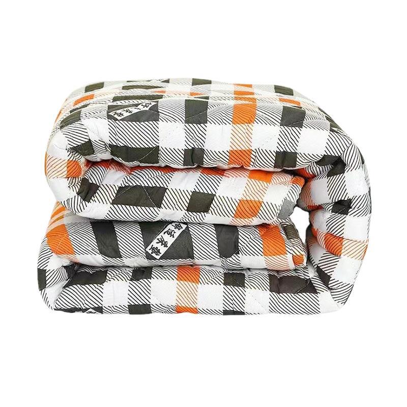 Student mattress feather cotton single dormitory mattress Diamond velvet fabric thickened school mattress household double mattress