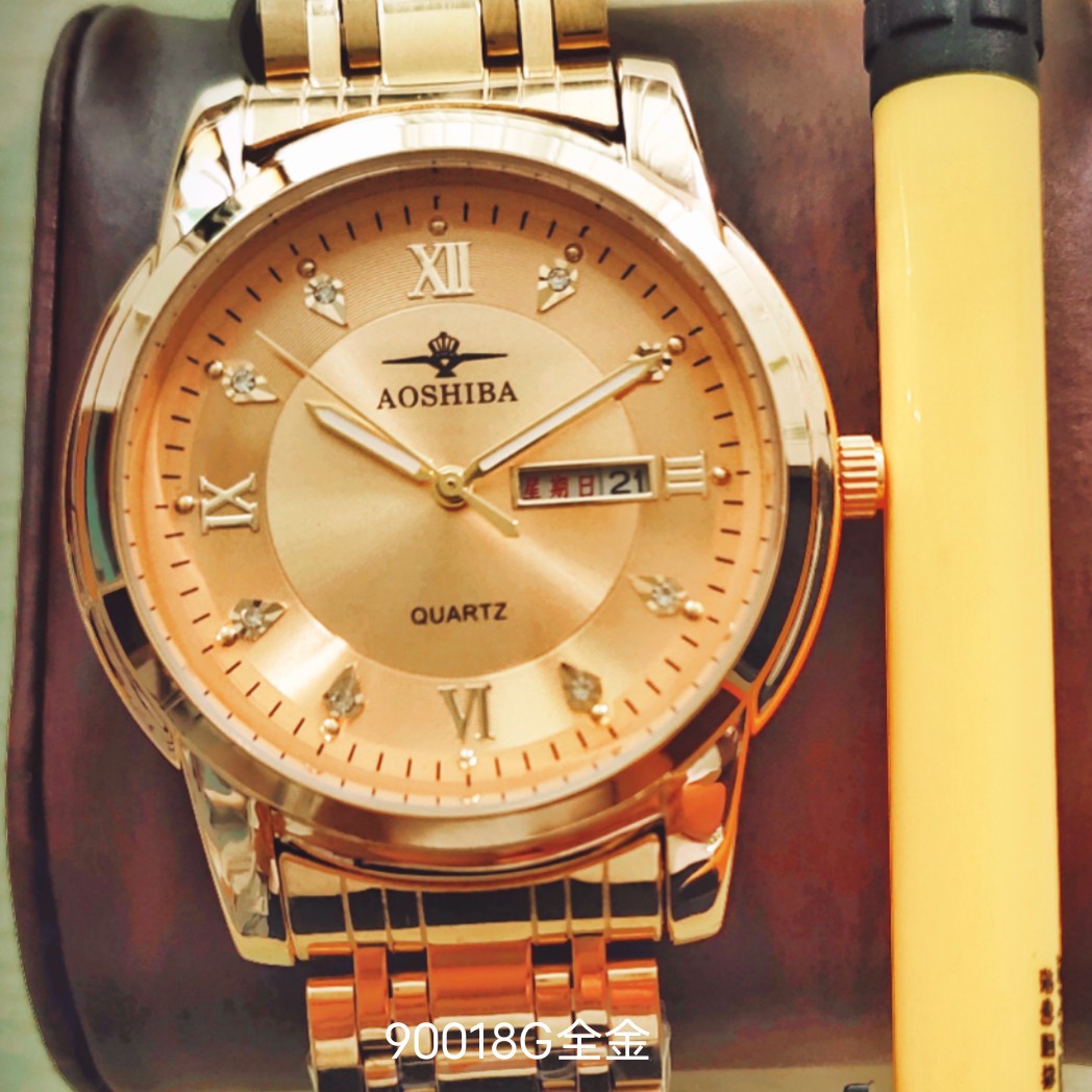 Australian Shiba Double Calendar Men's Watch Imported 2105 Movement Accurate in Walking Time Factory Straight Hair Insists on Leading Quality