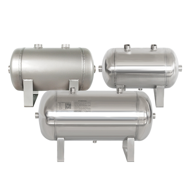 304 stainless steel gas tank factory small vacuum pressure buffer tank air compressor equipment buffer tank in stock
