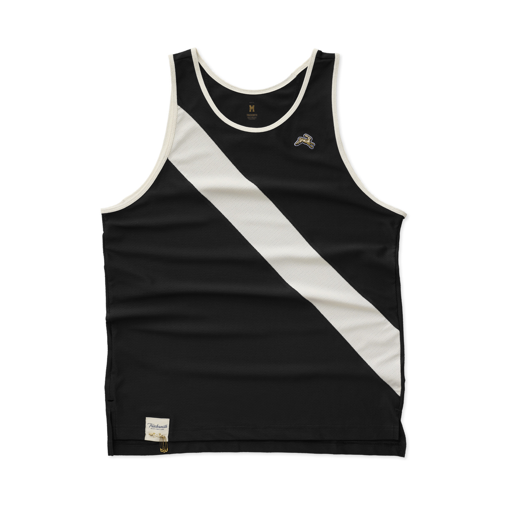 Men's Summer Tracksmith Bunny Vc Series Retro Marathon Land Running Quick-Drying Running Sports T-Shirt