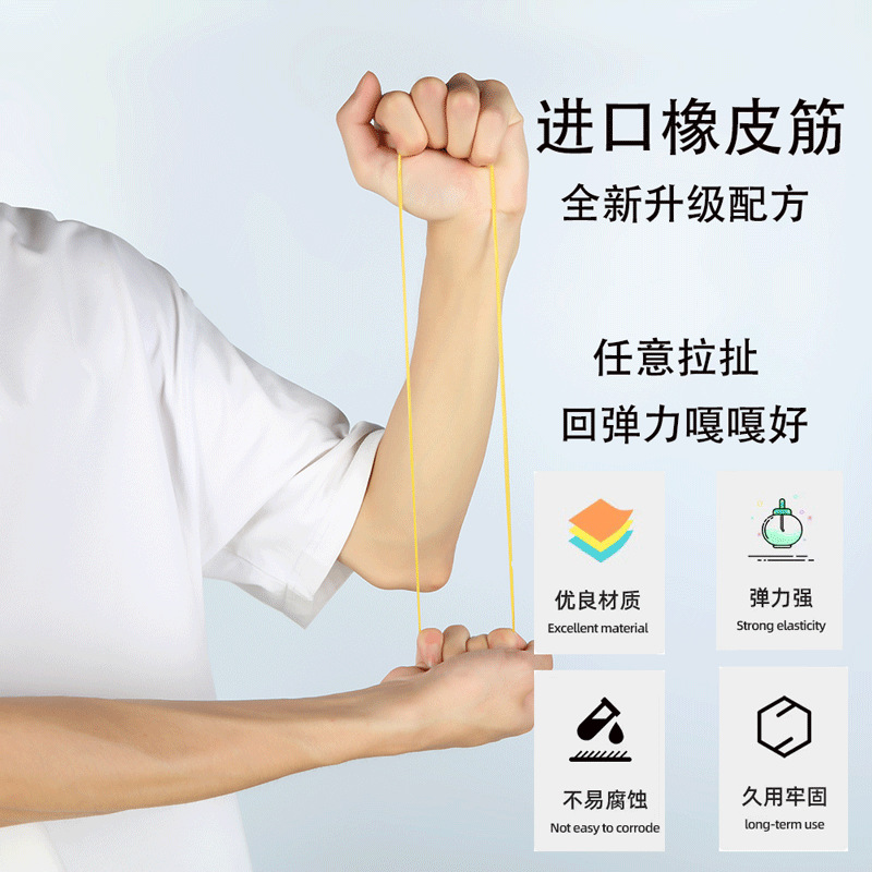 "Произведено в апреле" резинка из натурального каучука, желтая, одноразовая, офисная, для связывания овощей, высокая эластичность