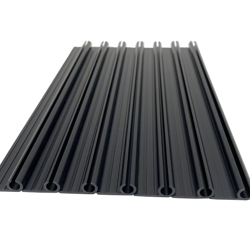 Car curtain slide rail rubber strip high temperature resistant ABS plastic strip car sunshade plastic strip sales wholesale