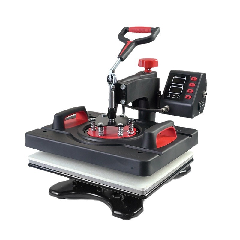 Heat sublimation hot stamping machine clothes five-in-one hot stamping machine heat transfer hot stamping machine manual small household printing