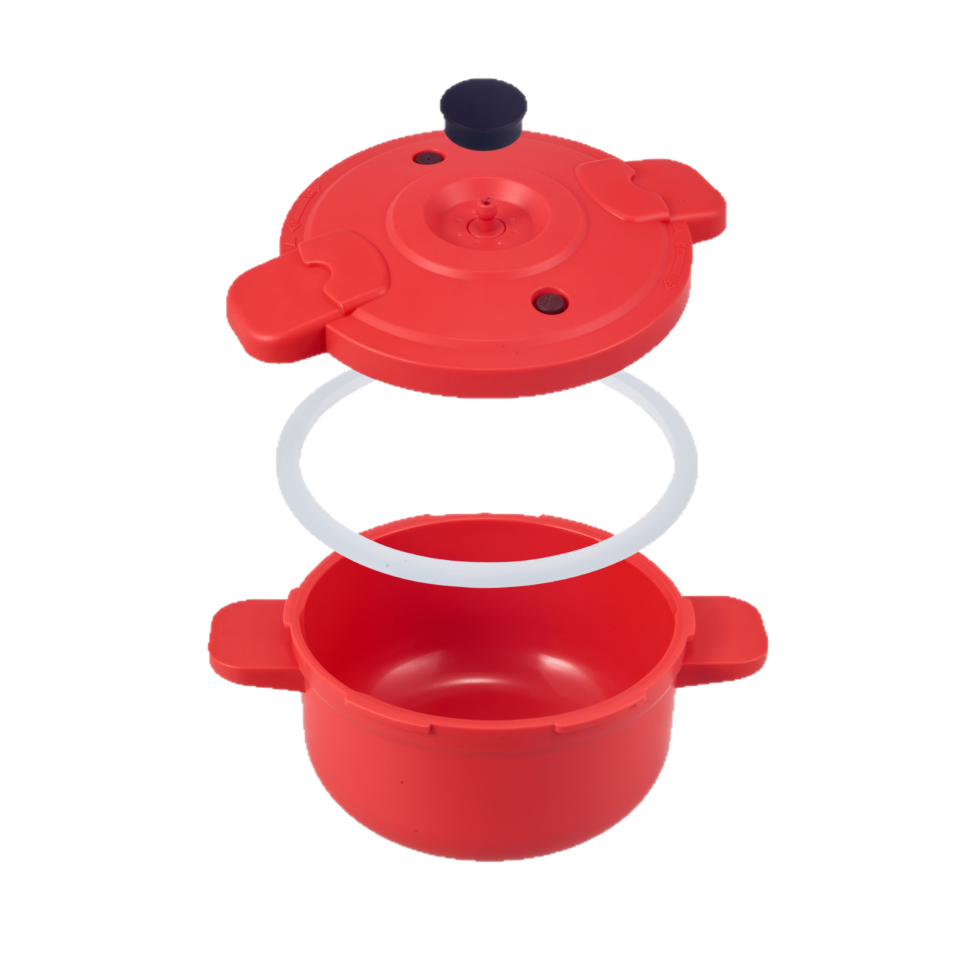 Maihui Microwave Oven Pressure Cooker Micro-Pressure Pressure Cooker Stew Soup Stew Meat Red Microwave Oven Special Multi-Function Pot