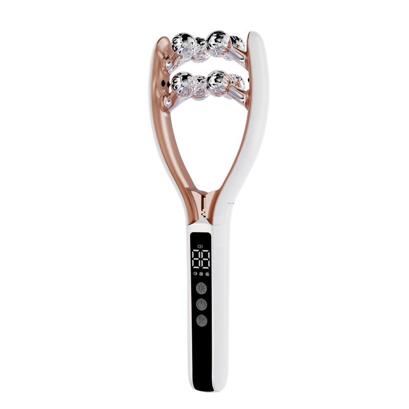 Cross-Border Ems Microcurrent Roller Face Shaping Device V-Face Radio Frequency Beauty Firming and Lifting Facial Massage Instrument
