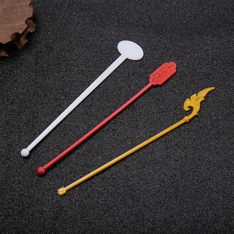 Plastic Disposable Stirring Bar Coffee Milk Juice Stirring Bar Hotel Disposable Mixing Bar Hotel Supplies Factory