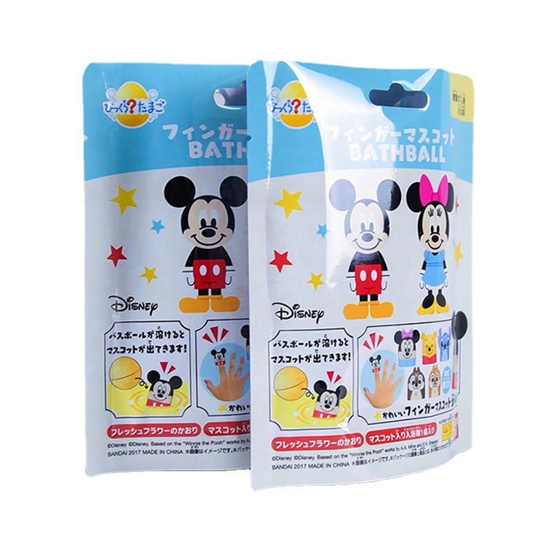 Toy Packaging Bag Mickey Mouse Toy Packaging Bag Multiple Composite Self-standing Punch Toy Bag FAMA Certified Factory