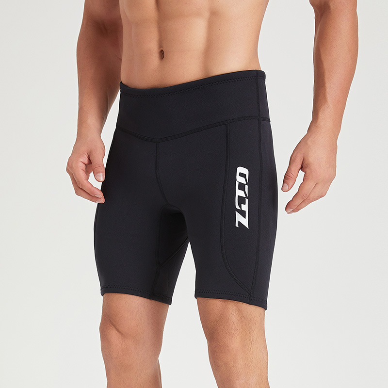Zcco Mingyang 2mm Diving Shorts Thickeneded Warm Swimming Trunks Drifting Shorts Rowing Pants Diving Pants Swimming Pants