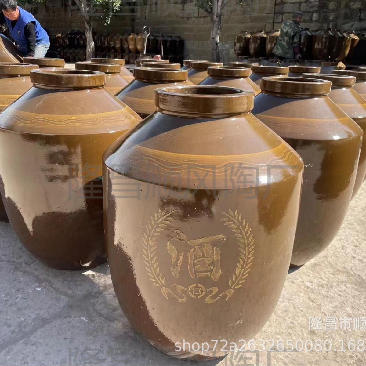 150кг керамические винные банки, 150кг глиняные винные банки, оптовая продажа керамических винных банок для хранения в погребе