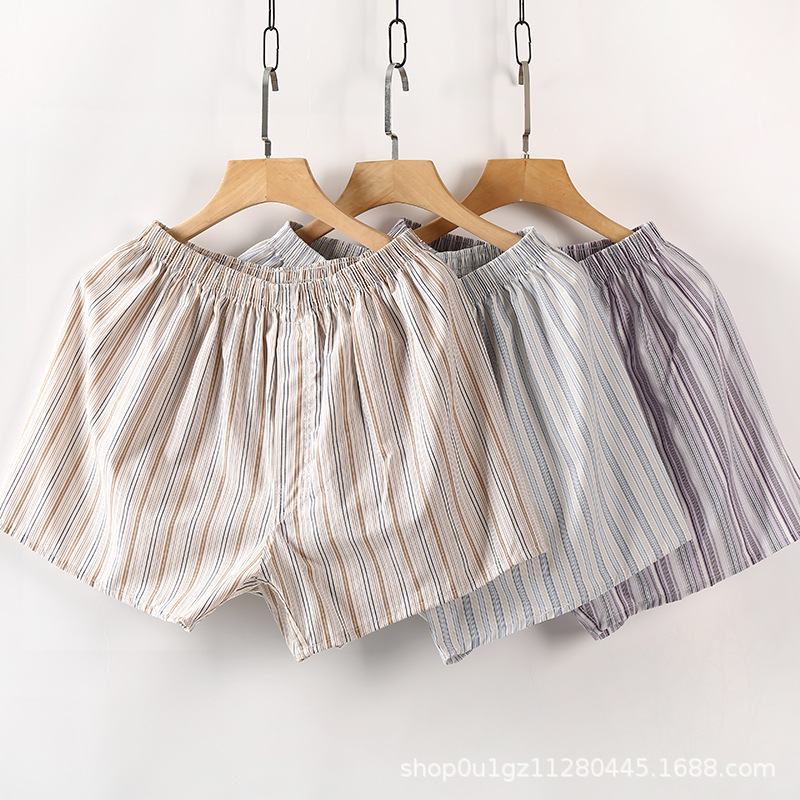 Шорты Arrot, мужские хлопковые трусы больших размеров, свободные домашние пижамные брюки для пожилых и средневозрастных, молодежные шорты