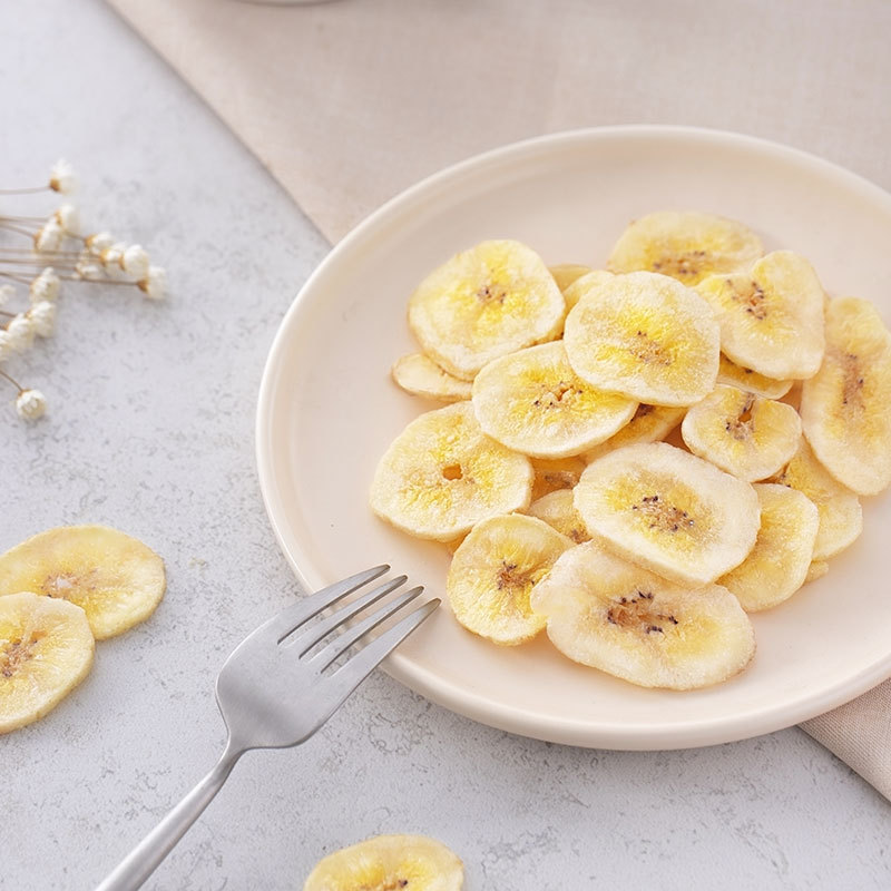 [Three Squirrels Sunny Crisp 70g Banana Chips] Leisure Snacks Candied Banana Dried Fruit