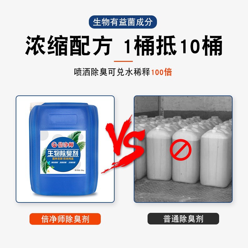 Bejingshi Biological Deodorant Microbial Enzyme Farm Landfill Transfer Station Industrial Deodorant