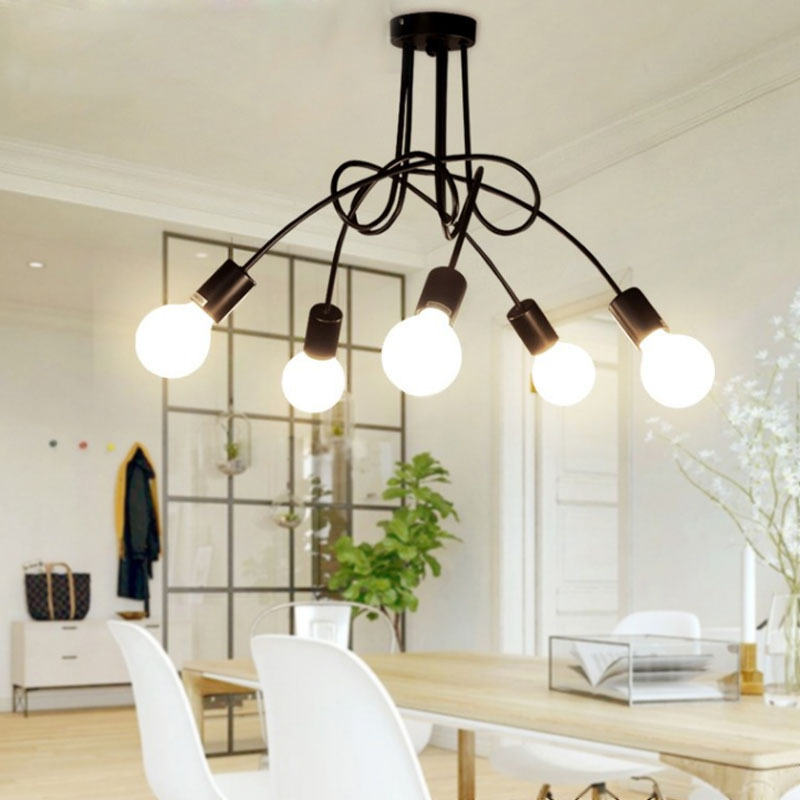 Современный минималистичный потолочный светильник, креативный светильник для спальни и гостиной, лампа для коридора, ресторанная лампа