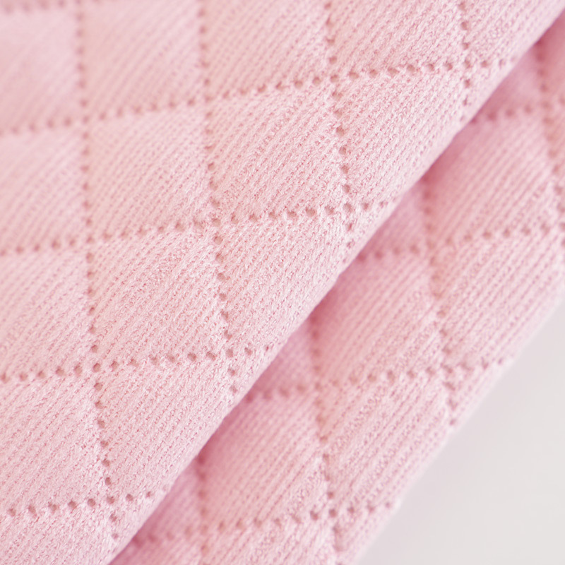 Meteor Strip Ultrasonic Embossed Pillow Fabric Clothing Sofa Cover Pet Supplies Fabric Amazon Hot Style Anti-Wrinkle