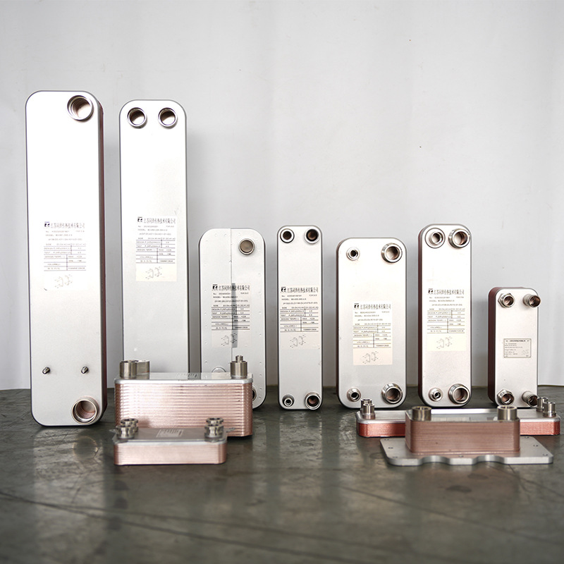 Brazed Heat Exchanger with Various Specifications of Water Air Conditioning Evaporator Air Preheater Cooler Brazed Plate Heat Exchanger
