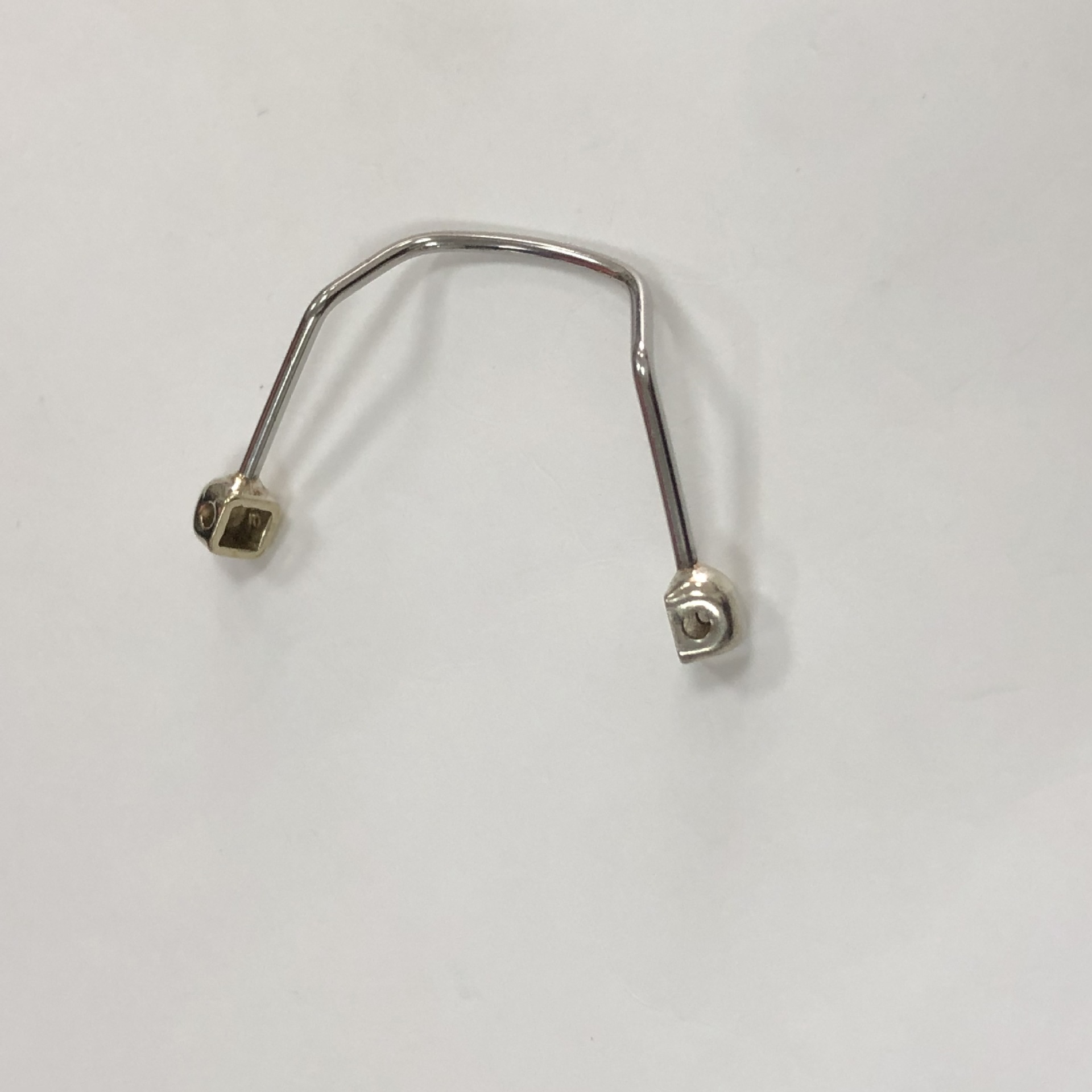 Металлические аксессуары для очков, нержавеющая сталь, одноцелевой замок, специальная одноцелая трубка, винный бокал