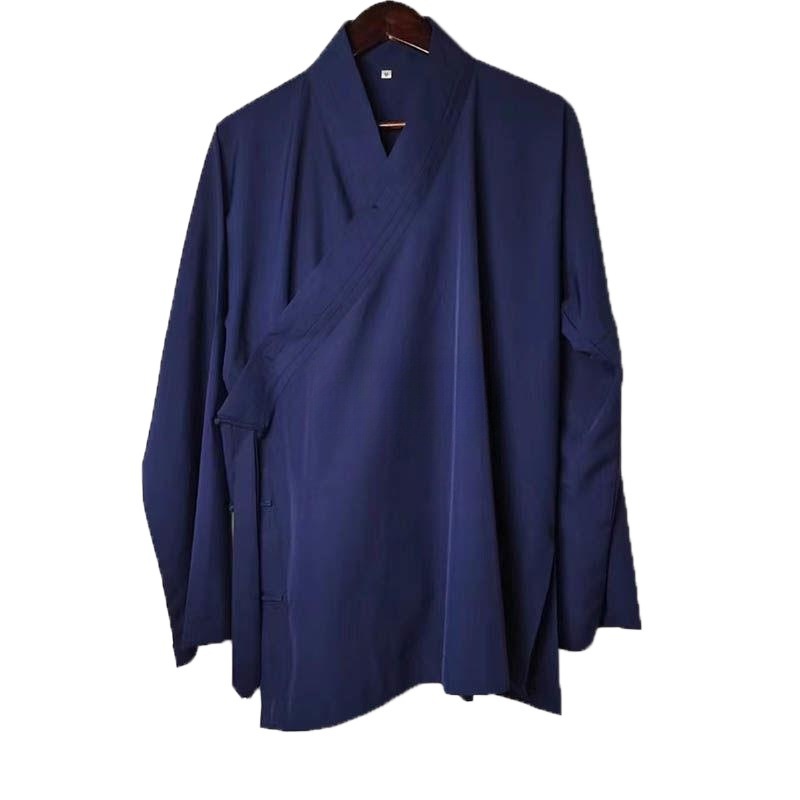 Taoist Clothing Taoist Supplies Clothing Men's and Women's Taoist Robe Robe Short Robe Short Coat Buckle Short Coat Thin suit High Work