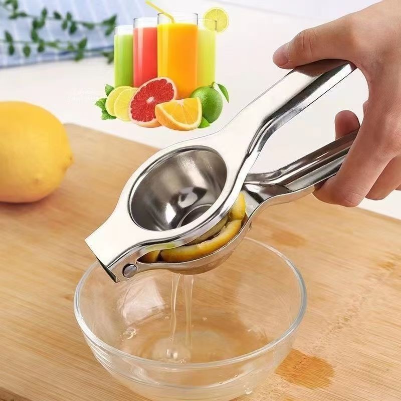 Stainless Steel Lemon Juicer Multifunctional Manual Lemon Squeezer Household Fruit Juicer