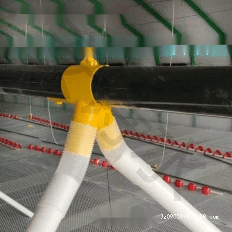 Automatic 45 feeding line feeding port feeding machine 50 hose duck accessories chicken equipment feeding tee feeding pipe feeding