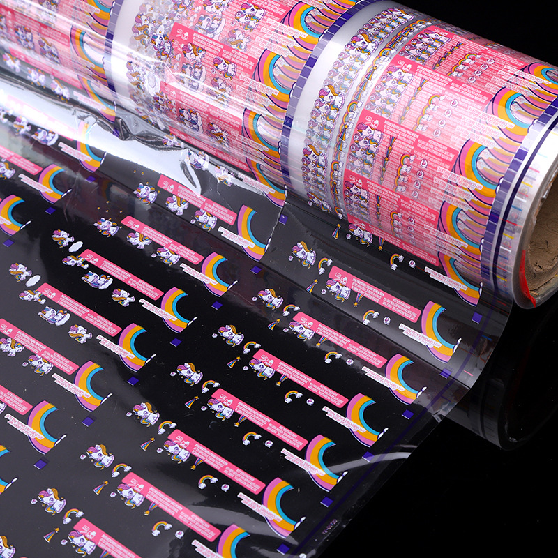 Factory Heat Transfer Printing Film Customized Pp/Abs Stationery Plastic Pen Barrel Transfer Film Printing Aluminized Laser Flower Film