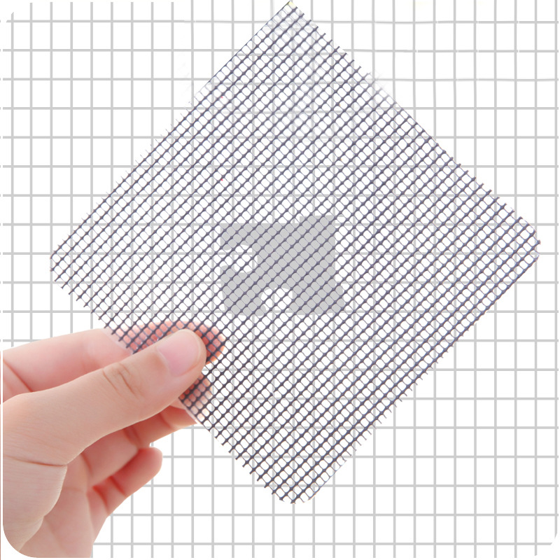Screen window hole patch door and window water hole window mosquito-proof strip drain hole patch sand window net household self-adhesive