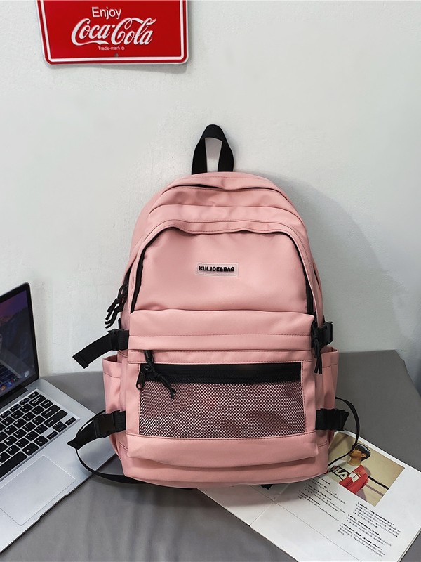 New Couple Backpack Ready for Sale Wholesale Junior High School Student Large Capacity School Bag Simple Fashion Outdoor Travel Backpack