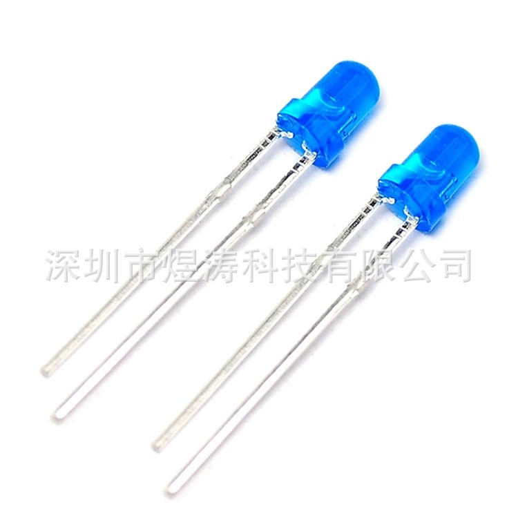 Direct Plug 3mm 5mm Light Emitting Diode F3 F5 Red Red Green Yellow Blue White Orange Led Lamp Beads