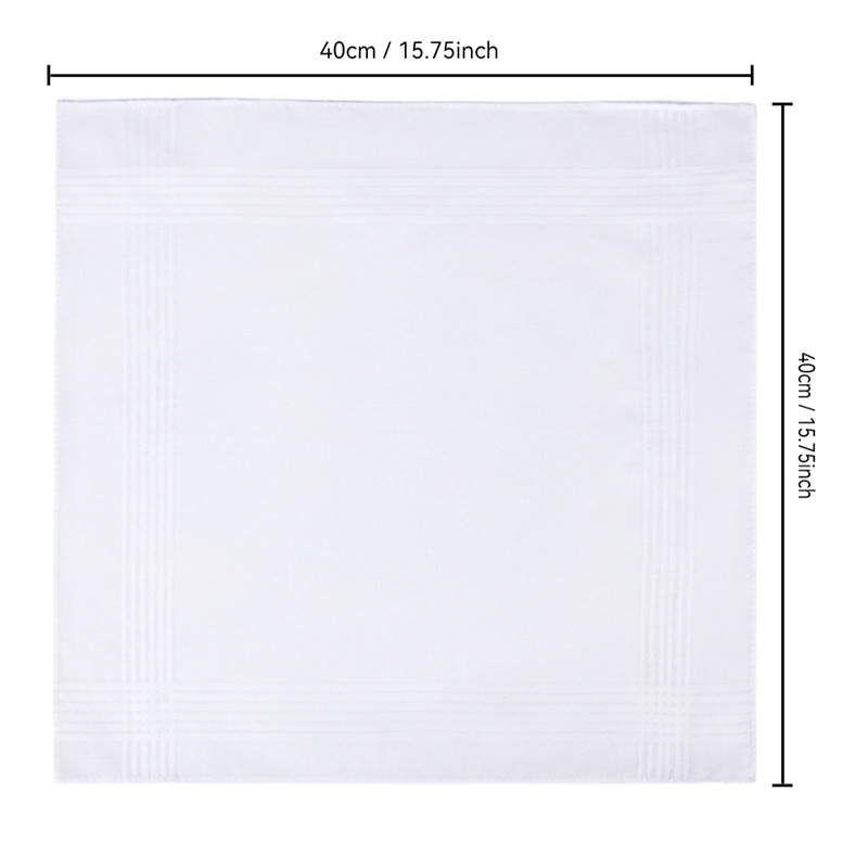 Amazon white handkerchief pure white cotton children's graffiti handkerchief DIY handkerchief printed LOGO