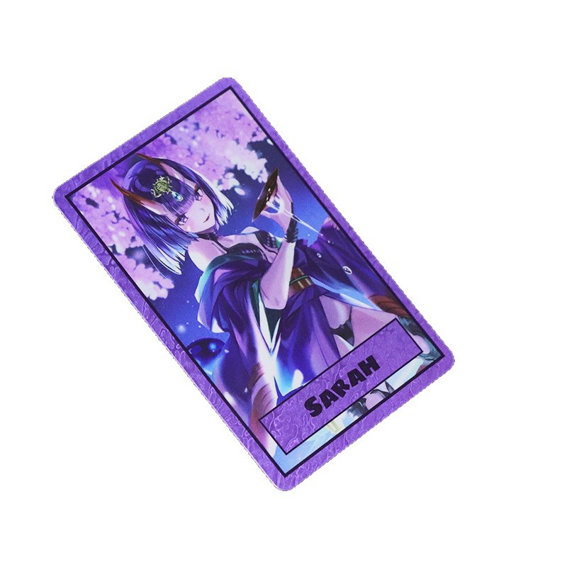NFC Anime Character Laser Card Customized Game Character Flash Card Planet Card Blind Box Card National Tide Travel Card