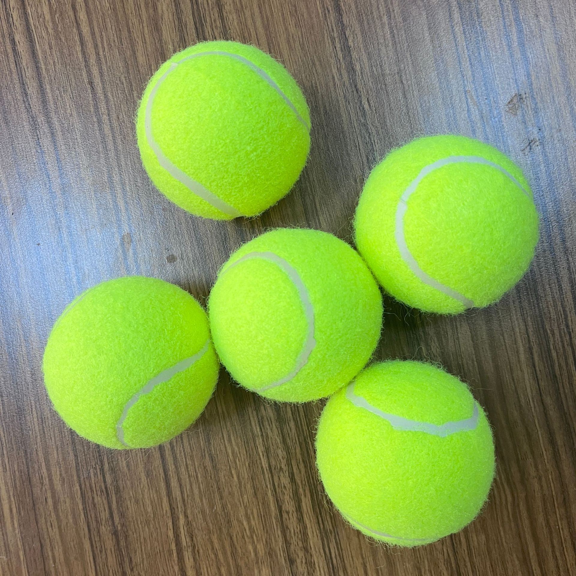 Explosive pet toy tennis yellow bold white tennis rubber training ball pet