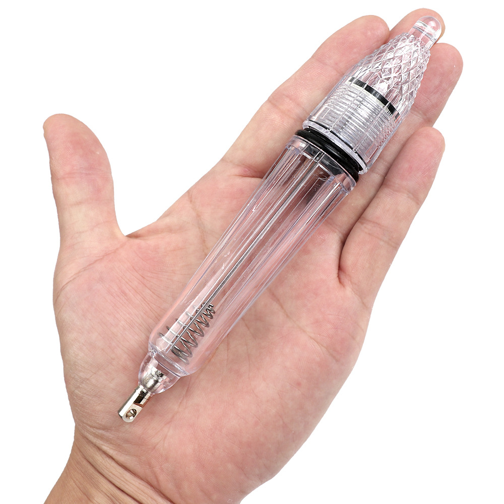 Waterproof led energy-saving underwater fishing lamp boat fishing night fishing lamp fishing lamp 12cm5 battery deep sea