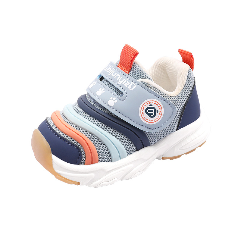 2025 New Toddler Shoes Spring and Autumn Baby Soft Sole Non-slip Baby Shoes 0-1-2 Years Old Boys' Breathable Shoes