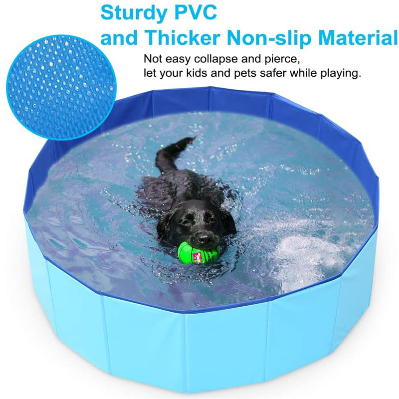 Pet Water Pool, Foldable Bath Tub, Cat Litter Pool, Large Dog Water Pool, Bath Tub, Dog House, Outdoor Bath Tub, Cross-Border Standard
