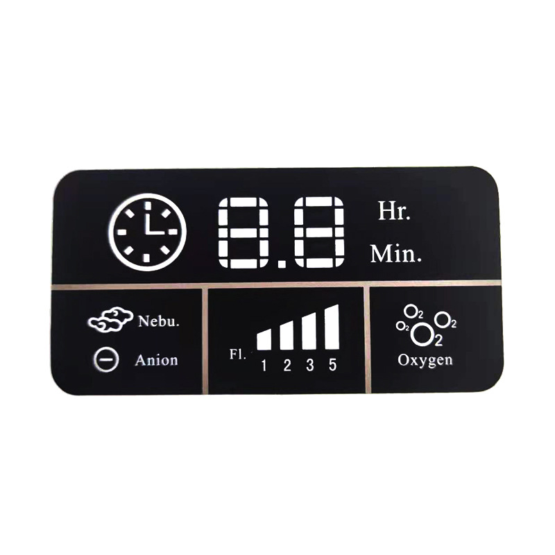 New Energy Vehicle Charging Pile Digital Tube Diaphragm Pet Digital Diaphragm Display Diaphragm Screen Printing Processing and Customization